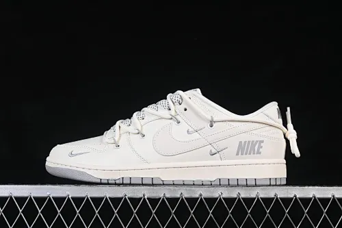 All categories Nk SB Dunk Series Nk SB Dunk Low High-end customized low-top sneakers Nike SB Dunk Low Beige three-hook strap Anniversary high-end customized low-top casual sneakers JP2026-103